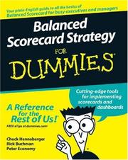 Balanced scorecard strategy for dummies