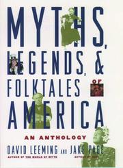 Cover of: Myths, Legends, and Folktales of America: An Anthology