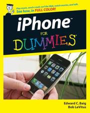 iPhone For Dummies by Bob LeVitus