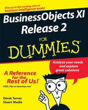 BusinessObjects XI release 2 For dummies