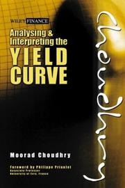 Analysing and interpreting the yield curve