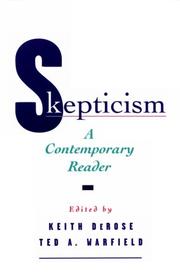 Skepticism : a contemporary reader