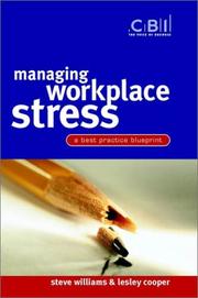 Managing workplace stress : a best practice blueprint
