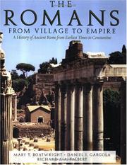 Cover of: The Romans, from village to empire by Mary Taliaferro Boatwright