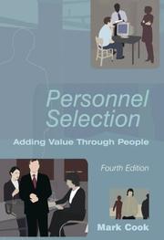 Personnel selection : adding value through people