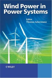 Cover of: Wind power in power systems by edited by Thomas Ackermann.