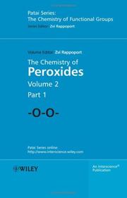 The chemistry of peroxides
