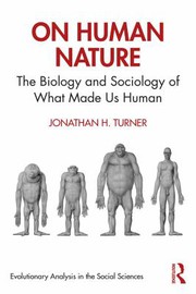 Cover of: On Human Nature by Jonathan H. Turner