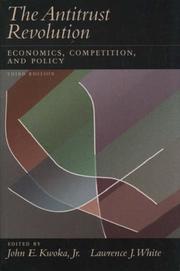 The antitrust revolution : economics, competition, and policy