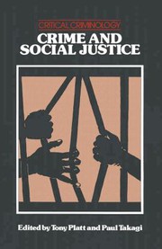 Cover of: Crime and social justice