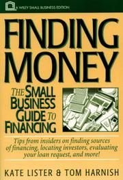 Cover of: Finding money by Kate Lister