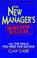 Cover of: The new manager's survival manual