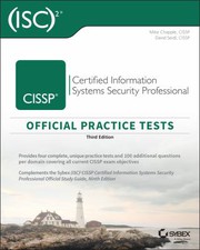 Cover of: (ISC)2 CISSP Certified Information Systems Security Professional Official Practice Tests