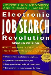 Electronic job search revolution by Joyce Lain Kennedy