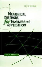 Cover of: Numerical methods for engineering application by Joel H. Ferziger