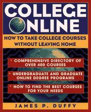 Cover of: College online: how to take college courses without leaving home