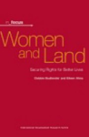 Cover of: Women and land: securing rights for better lives