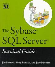 Cover of: The Sybase SQL server survival guide