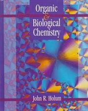 Fundamentals of general, organic, and biological chemistry by John R. Holum