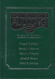 Auditing by Robert Hiester Montgomery, Vincent M. O'Reilly, Patrick J. McDonnell, Barry N. Winograd, James S. Gerson, Henry R. Jaenicke