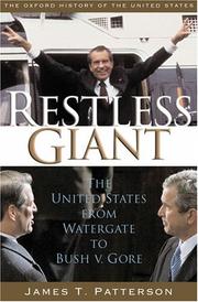 Cover of: Restless giant by James T. Patterson