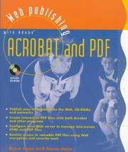 Cover of: Web publishing with Adobe Acrobat and PDF by Bruce Page