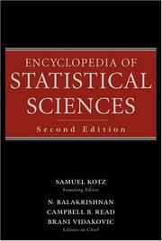 Encyclopedia of statistical sciences