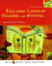 Cover of: Teaching Content Reading and Writing by Martha Rapp Ruddell