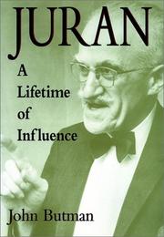 Cover of: Juran: a lifetime of influence
