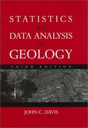Statistics and data analysis in geology by John C. Davis