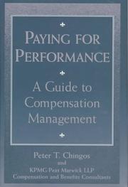 Paying for performance : a guide to compensation management