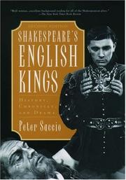 Cover of: Shakespeare's English kings by Peter Saccio