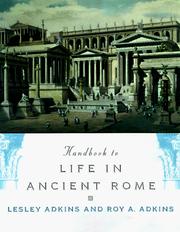 Cover of: Handbook to life in ancient Rome by Lesley Adkins