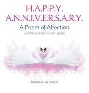 Cover of: Happy Anniversary: A Poem of Affection