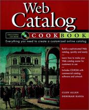 Cover of: Web catalog cookbook