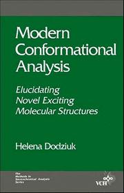 Modern Conformational Analysis by Helena Dodziuk