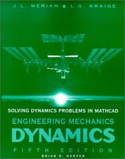 Cover of: Solving Dynamics Problems with MathCad