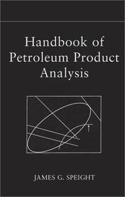 Handbook of petroleum product analysis