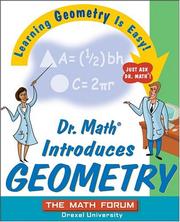 Dr. Math introduces geometry : learning geometry is easy! just ask Dr. Math!