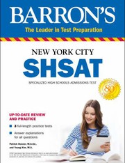 Cover of: Barron's SHSAT: New York City Specialized High Schools Admissions Test