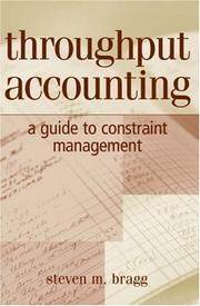 Throughput Accounting by Steven M. Bragg