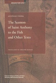 Cover of: The sermon of Saint Anthony to the fish and other texts