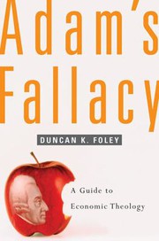Cover of: Adam's Fallacy by Duncan K. Foley