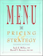 Cover of: Menu: Pricing & Strategy (Hospitality, Travel & Tourism)