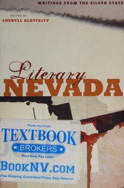 Cover of: Literary Nevada by edited by Cheryll Glotfelty.