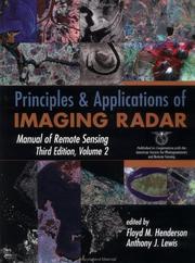 Manual of remote sensing. Vol.2, Principles and applications of imaging radar