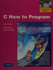 Cover of: C by Harvey M. Deitel