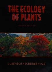 Cover of: The ecology of plants