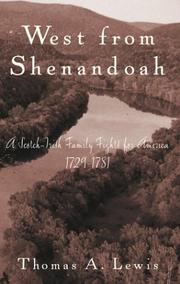 West from Shenandoah by Thomas A. Lewis