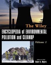Cover of: Encyclopedia of Environmental Pollution and Cleanup